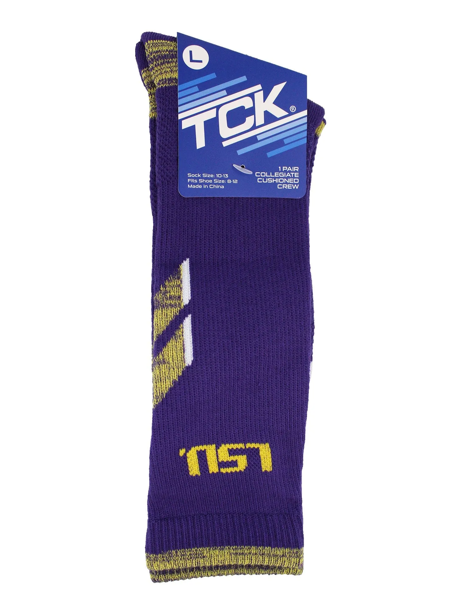 LSU Tigers Socks Louisiana State University Tigers Champion Crew Socks