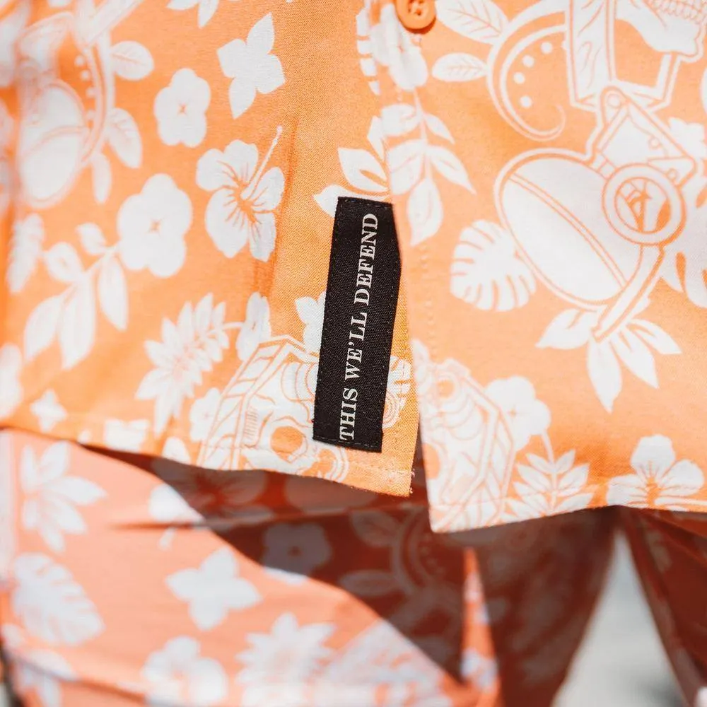 Men's Getaway Button Down - Tropical Death