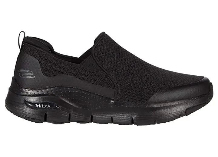 Mens Wide Fit Skechers Arch Fit Banlin Shoes