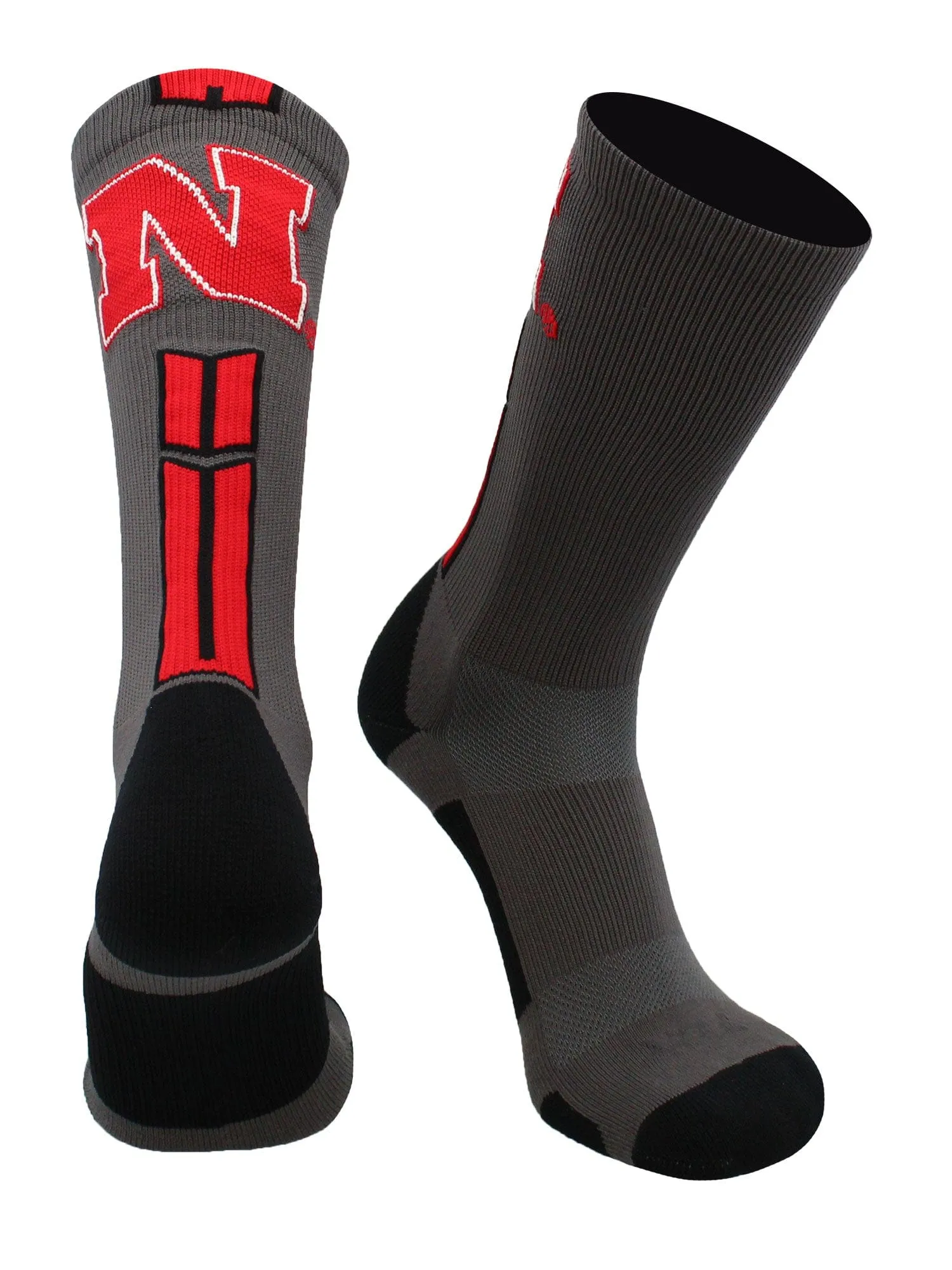 Nebraska Cornhuskers Socks Baseline 3.0 Crew