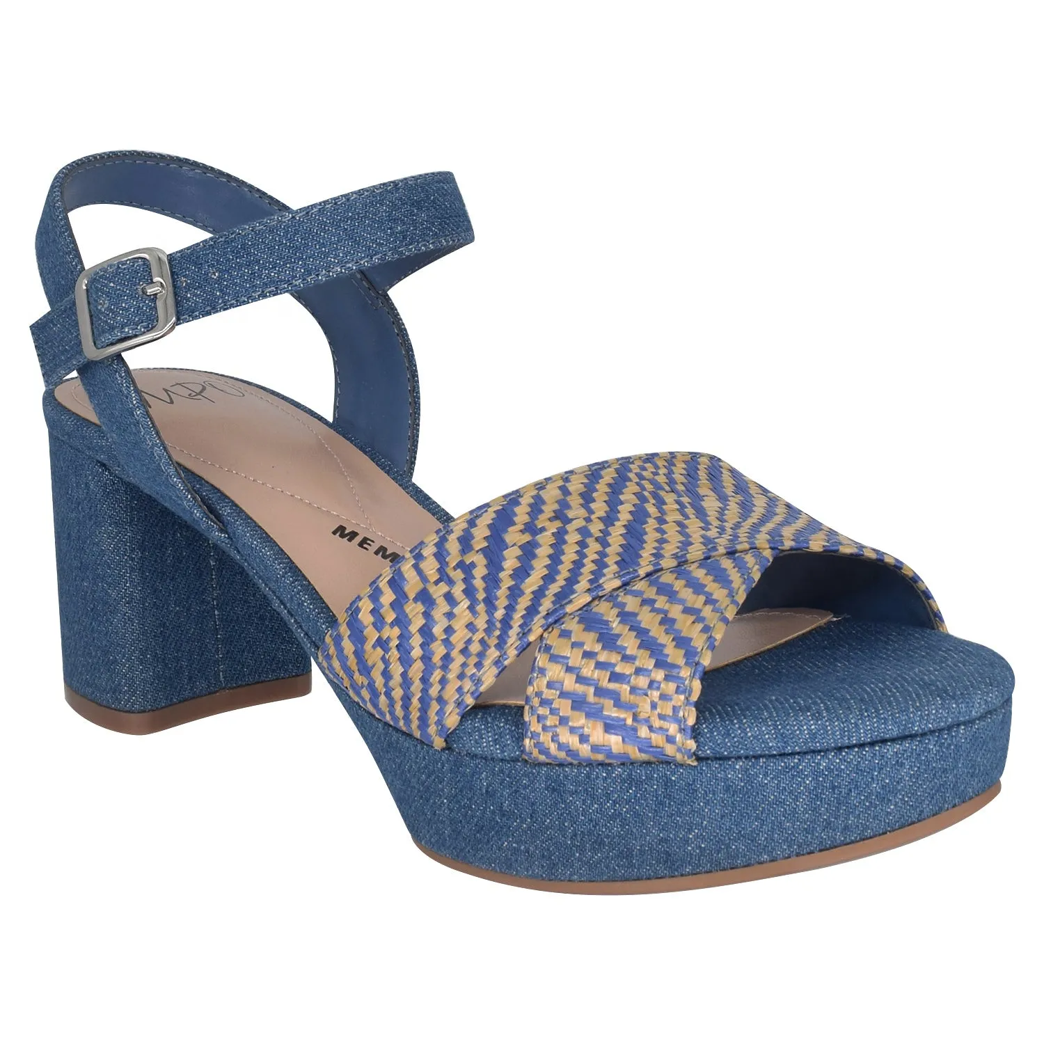 Nicolette Platform Sandal with Memory Foam