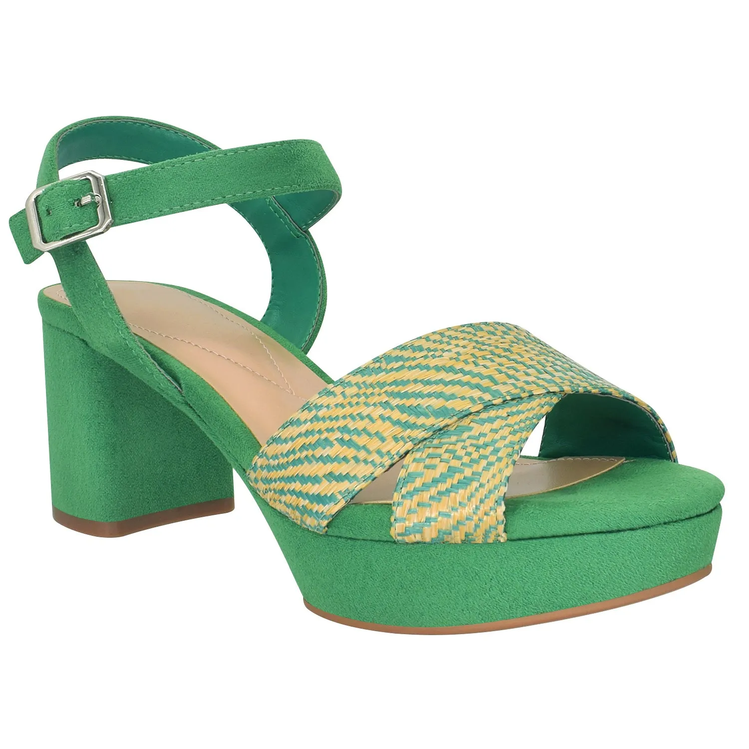 Nicolette Platform Sandal with Memory Foam