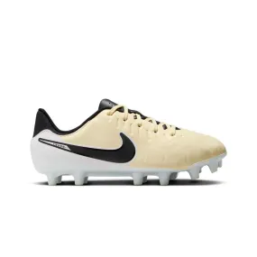 Nike Tiempo Legend Academy 10 FG Jnr Football Boots (Lemonande/Black/Metallic Gold)