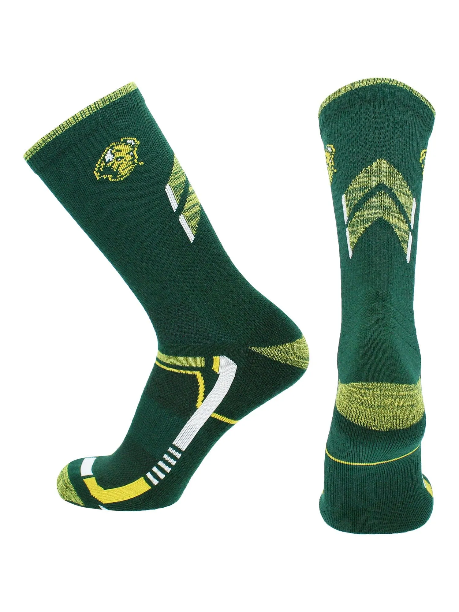 North Dakota State Bison Socks North Dakota State University Bison Champion Crew Socks