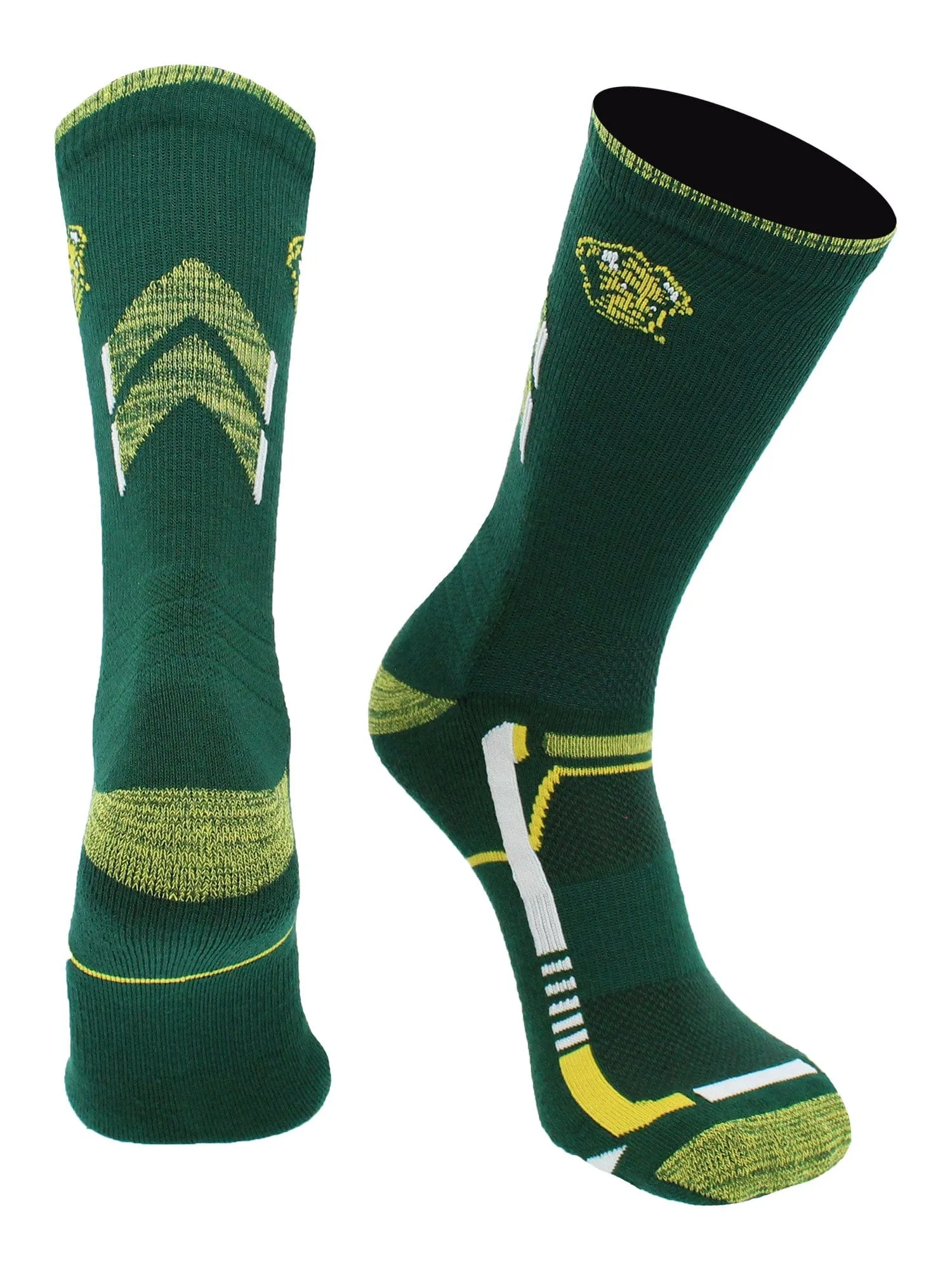 North Dakota State Bison Socks North Dakota State University Bison Champion Crew Socks