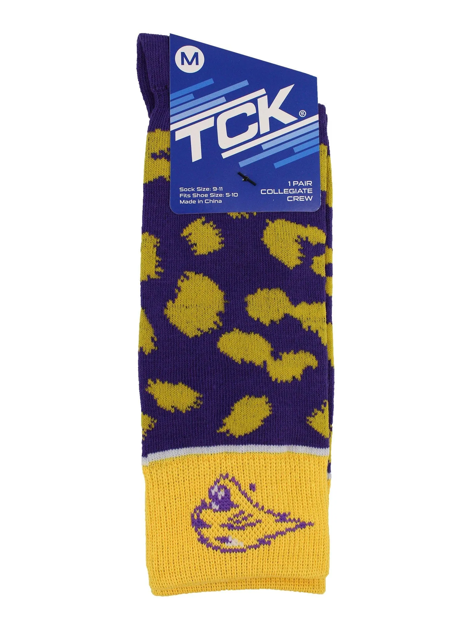 Northern Iowa Panthers Socks Womens Savage Crew Socks