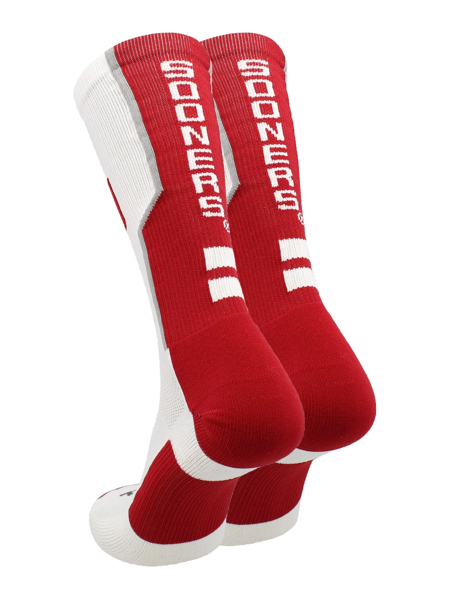 Oklahoma Sooners Socks Perimeter Crew