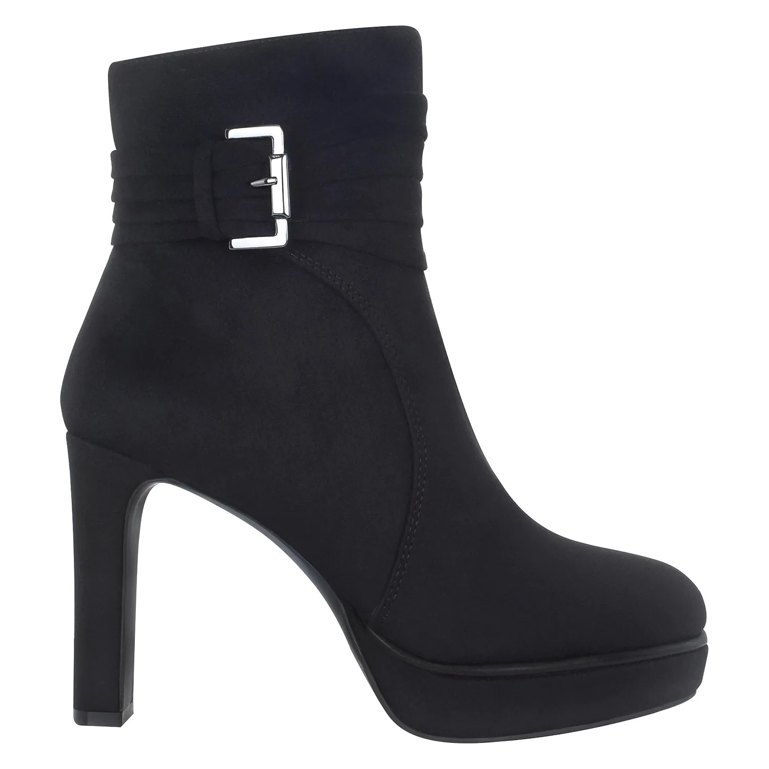 Omira Platform Ankle Bootie with Memory Foam