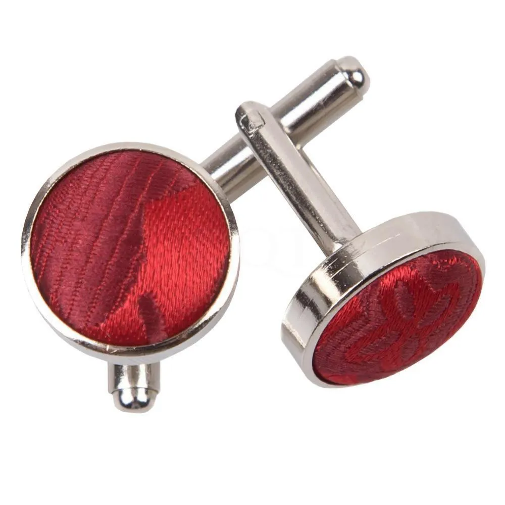 Passion Woven Microfibre Cufflinks for Him