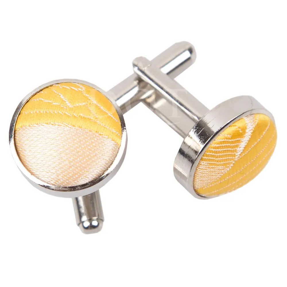 Passion Woven Microfibre Cufflinks for Him