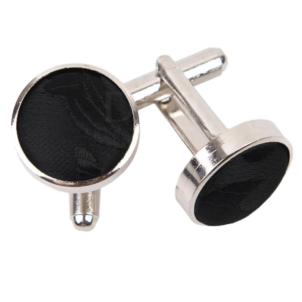 Passion Woven Microfibre Cufflinks for Him