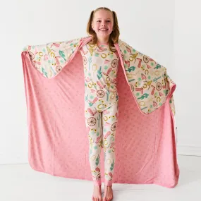 Pink Ready to Rodeo Large Cloud Blanket®