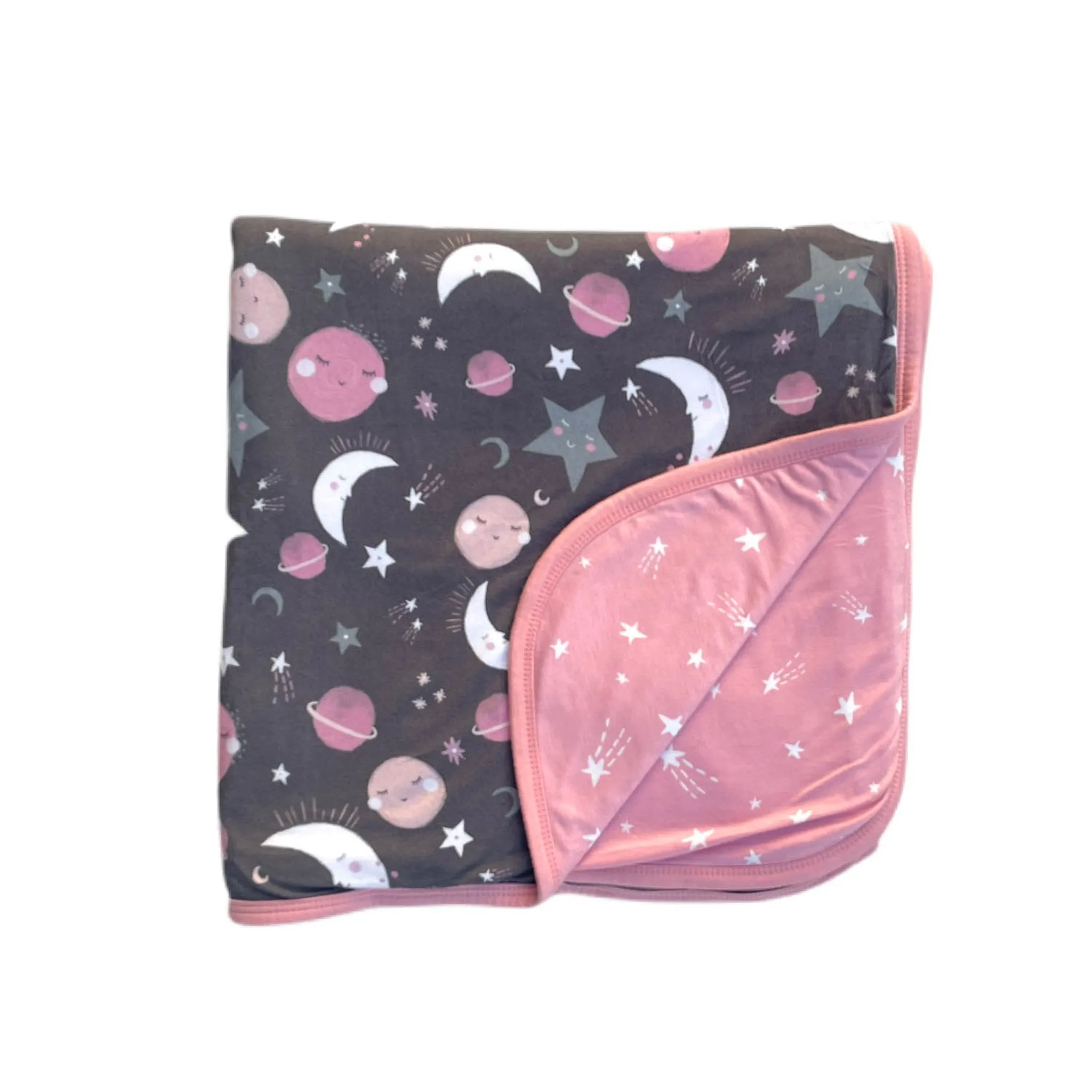 Pink To the Moon & Back Large Cloud Blanket®