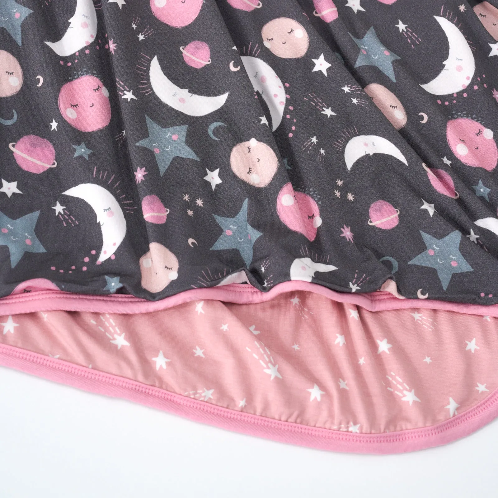 Pink To the Moon & Back Large Cloud Blanket®