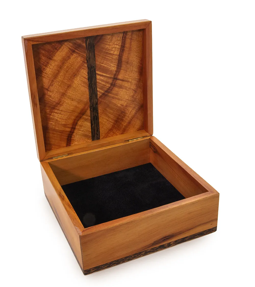 "Innocence" Koa Marquetry Box