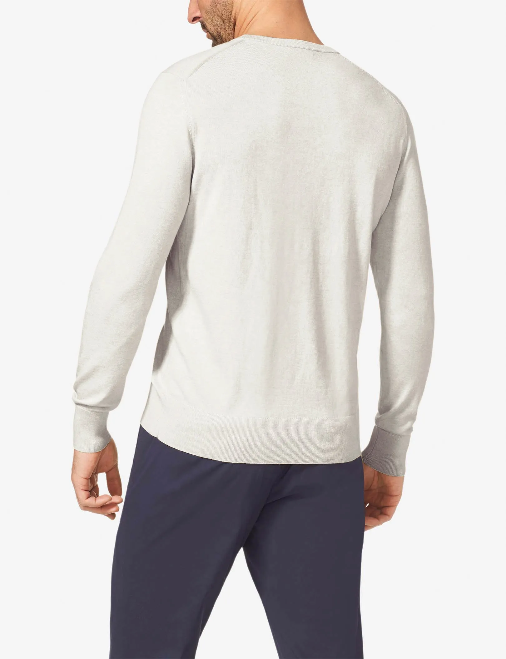 Second Skin Crew Neck Knit Sweater