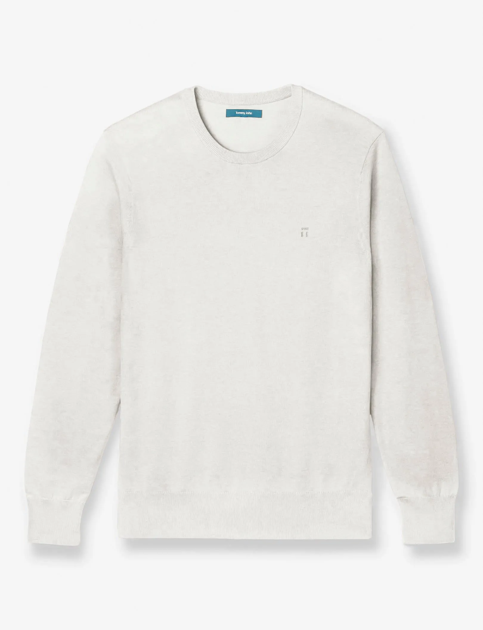 Second Skin Crew Neck Knit Sweater