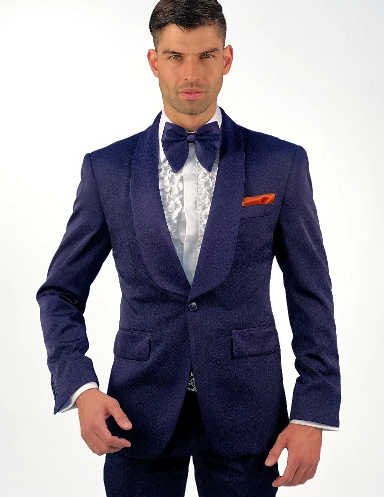 Shawl Lape Tuxedo - Prom Suits - Shawl Navy