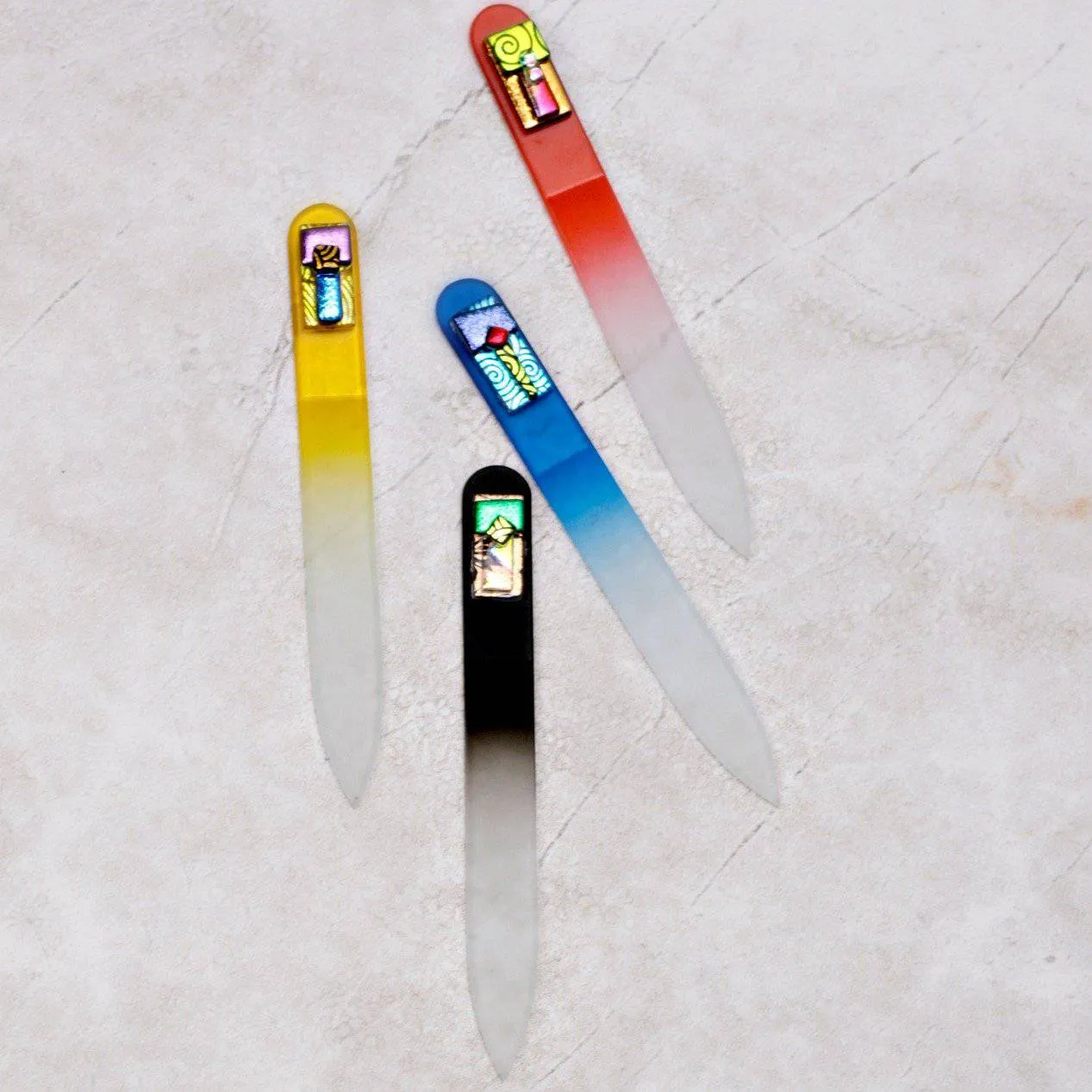 Small Art Glass Nail File