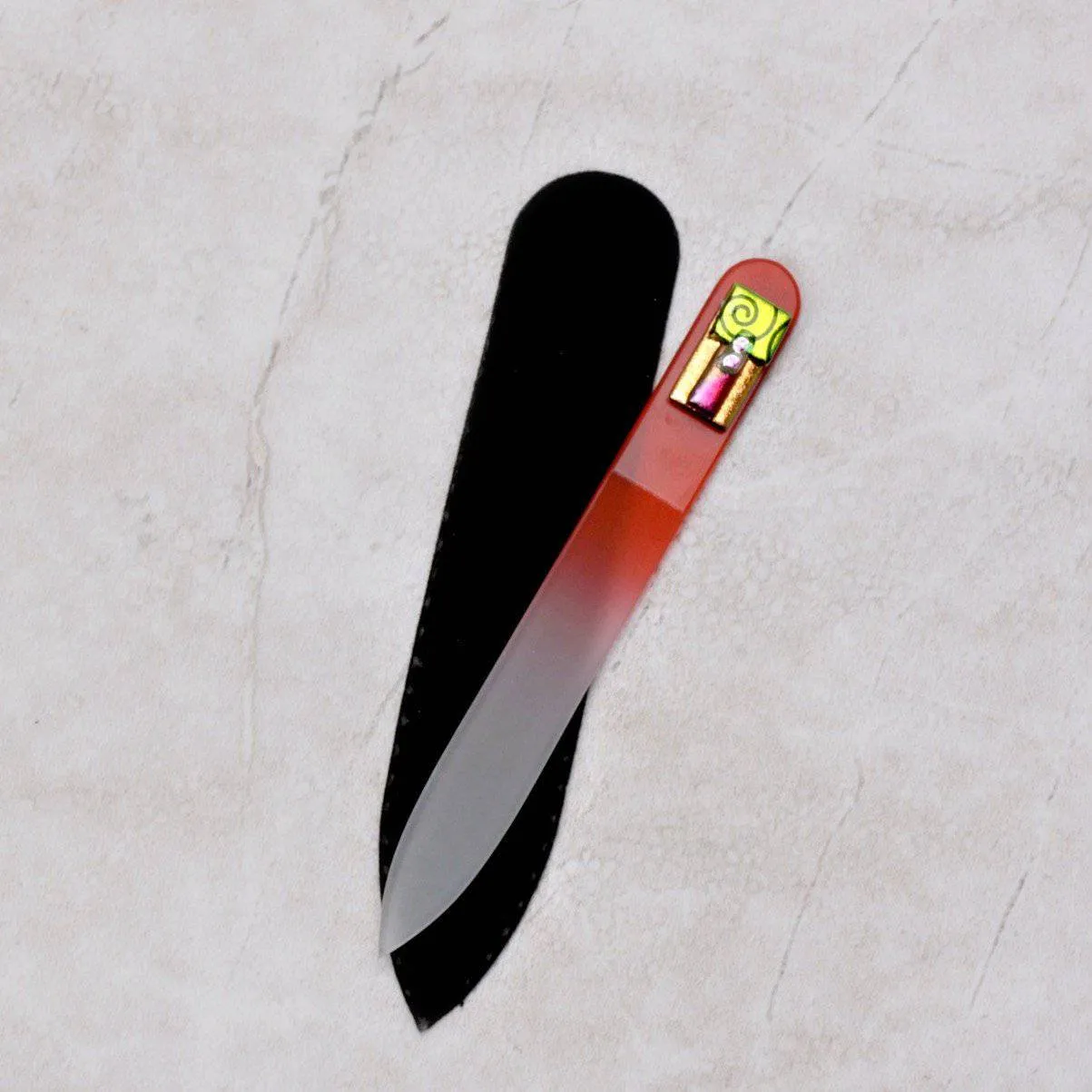 Small Art Glass Nail File