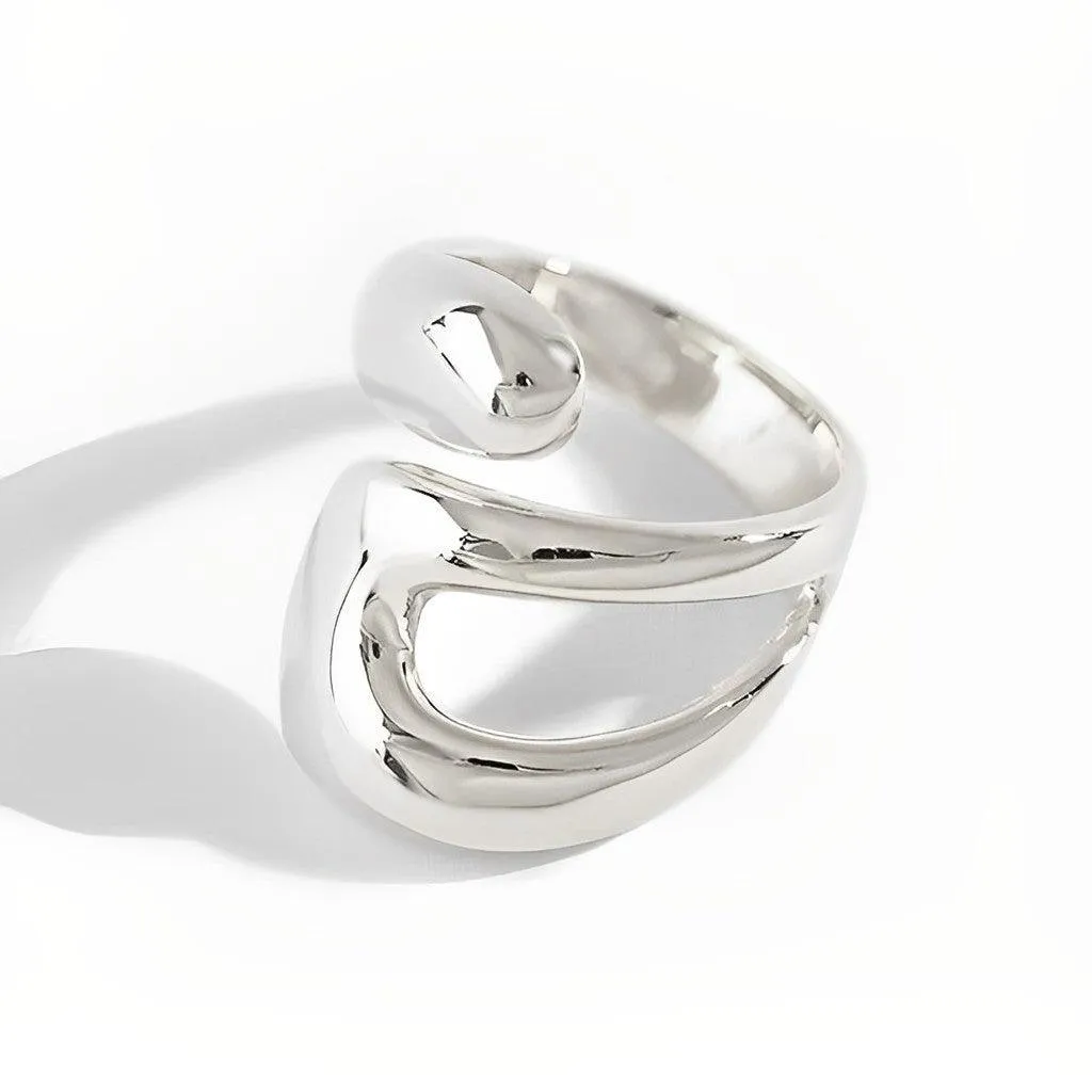 Spiral Open Ring - Eurydice