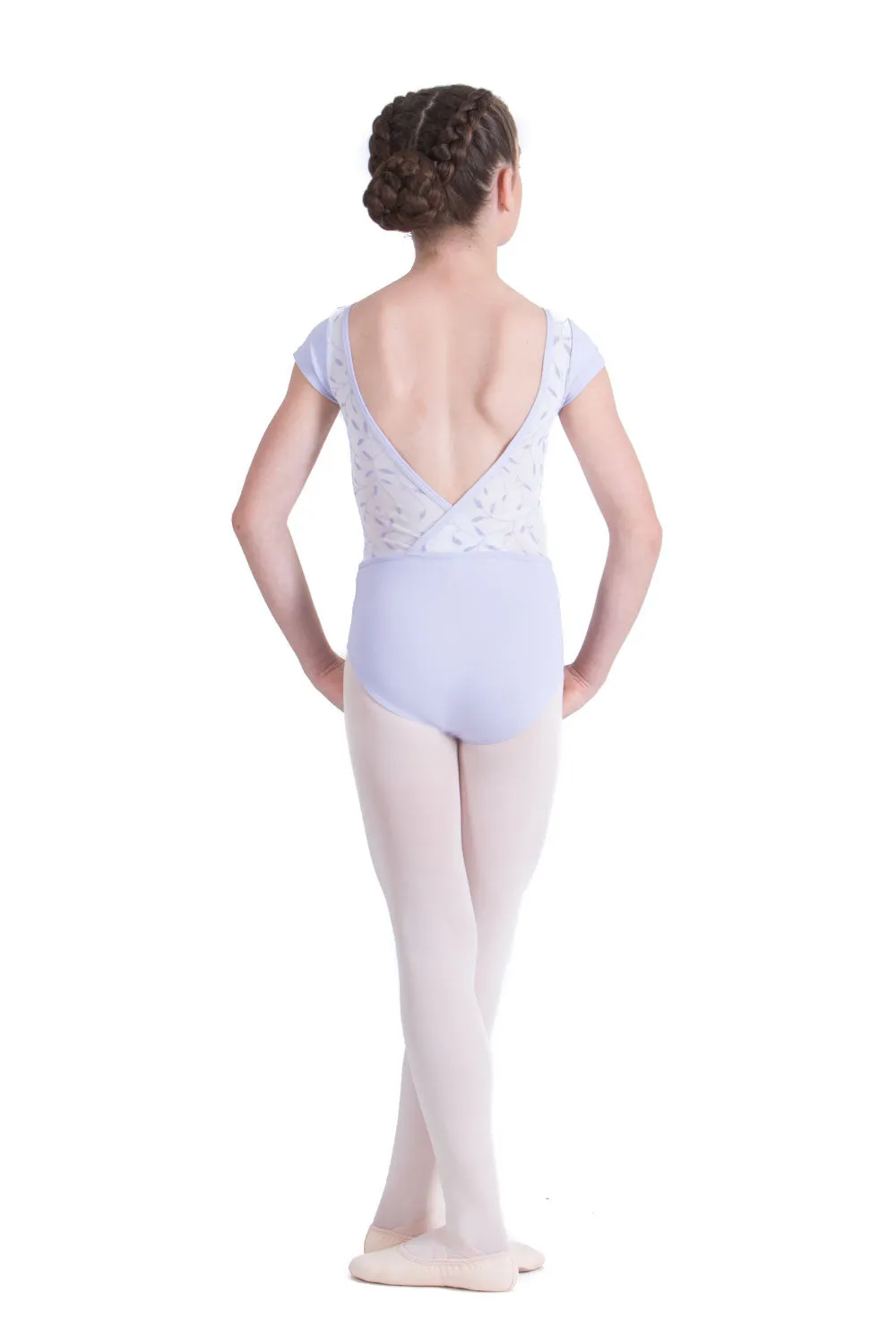 Studio 7 Children's Lucinda Cap Sleeve Leotard - Lilac