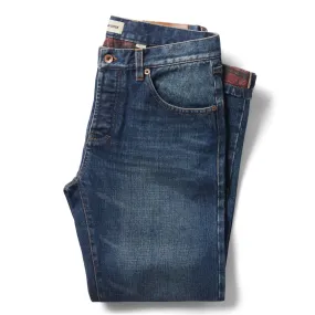 The Democratic Brushed Back Jean in Sawyer Wash Organic Selvage