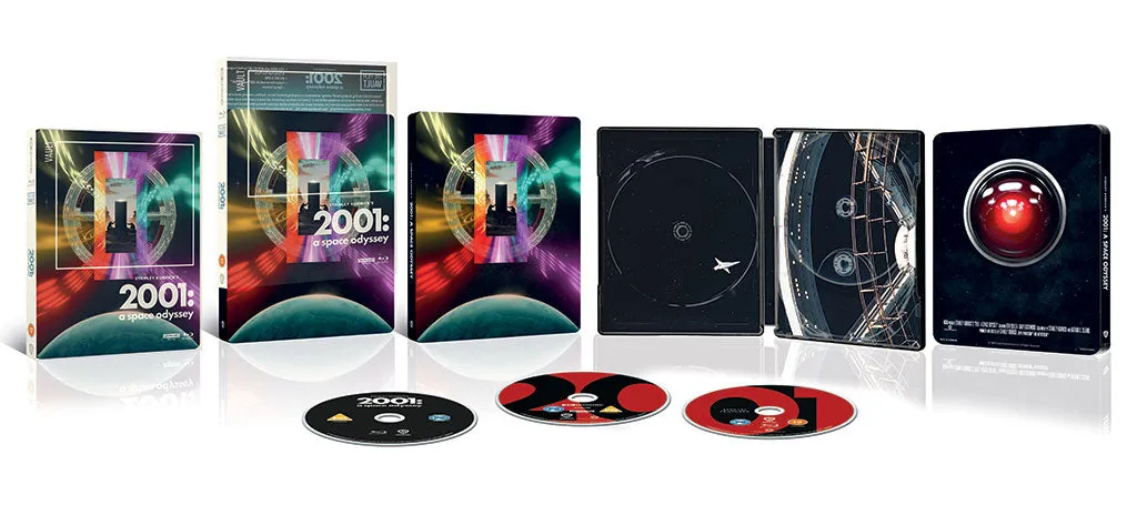 The Film Vault - 2001: A Space Odyssey 4K UHD Steelbook & Exclusive Poster