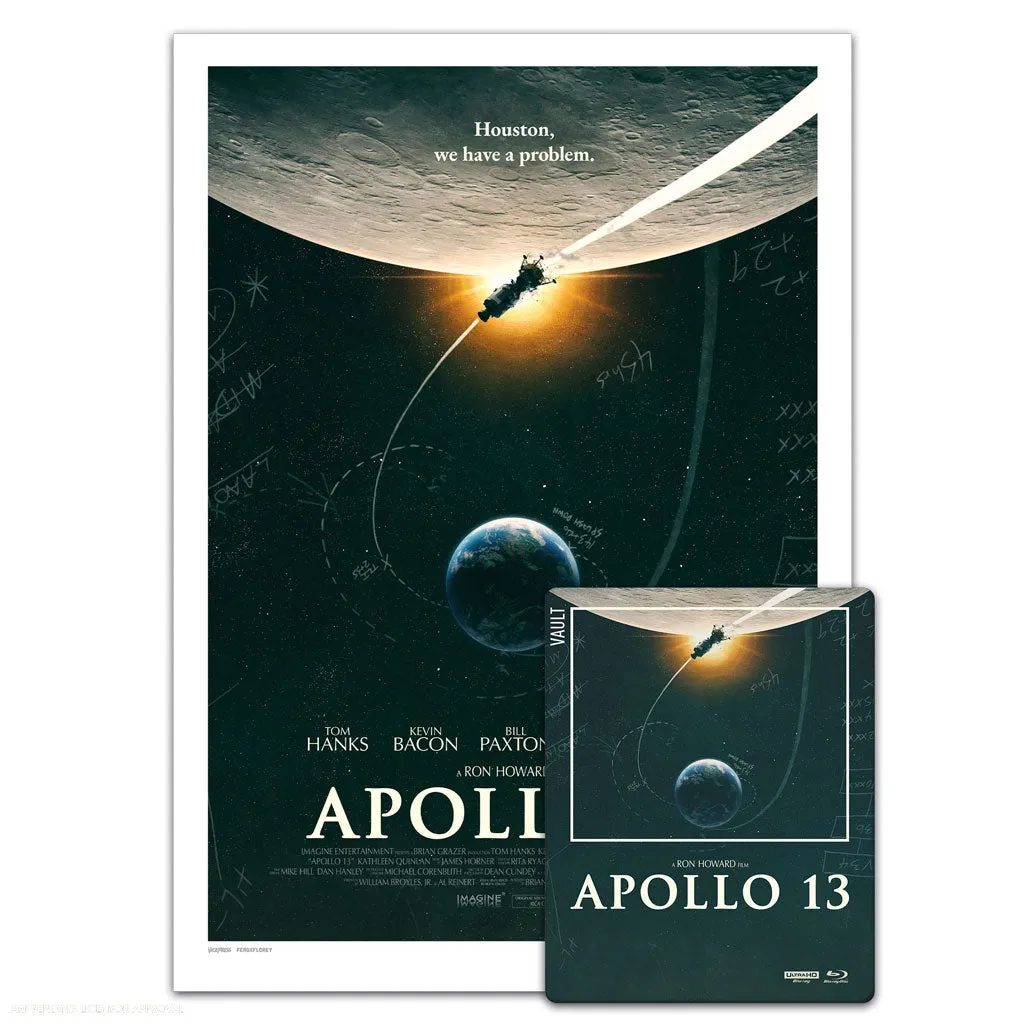 The Film Vault - Apollo 13 4K UHD Steelbook & Exclusive Poster