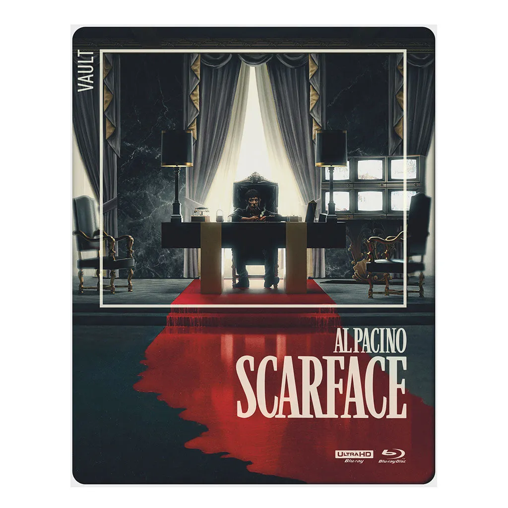 The Film Vault - Scarface 4K UHD Steelbook & Exclusive Poster