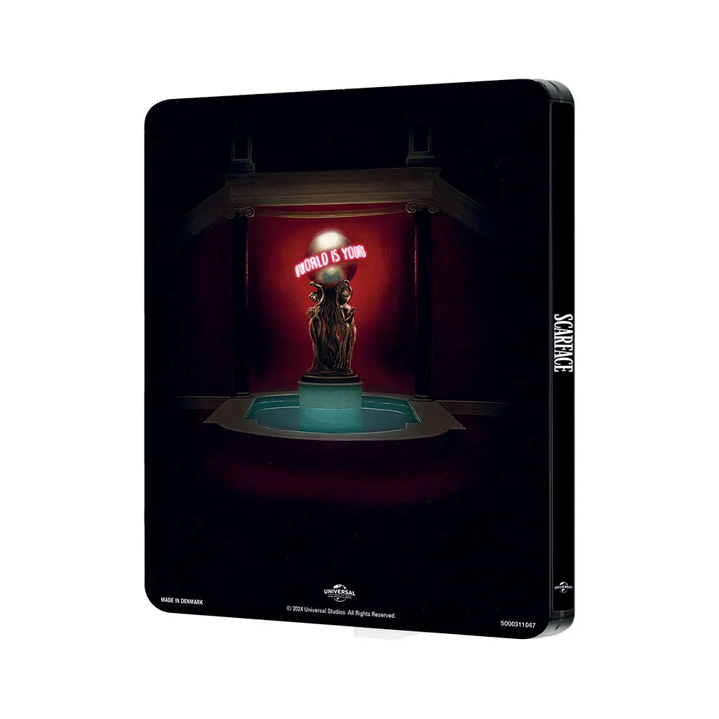 The Film Vault - Scarface 4K UHD Steelbook & Exclusive Poster