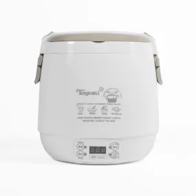 TOYOMI 0.6L Mini Rice Cooker with Duo Pot RC 818