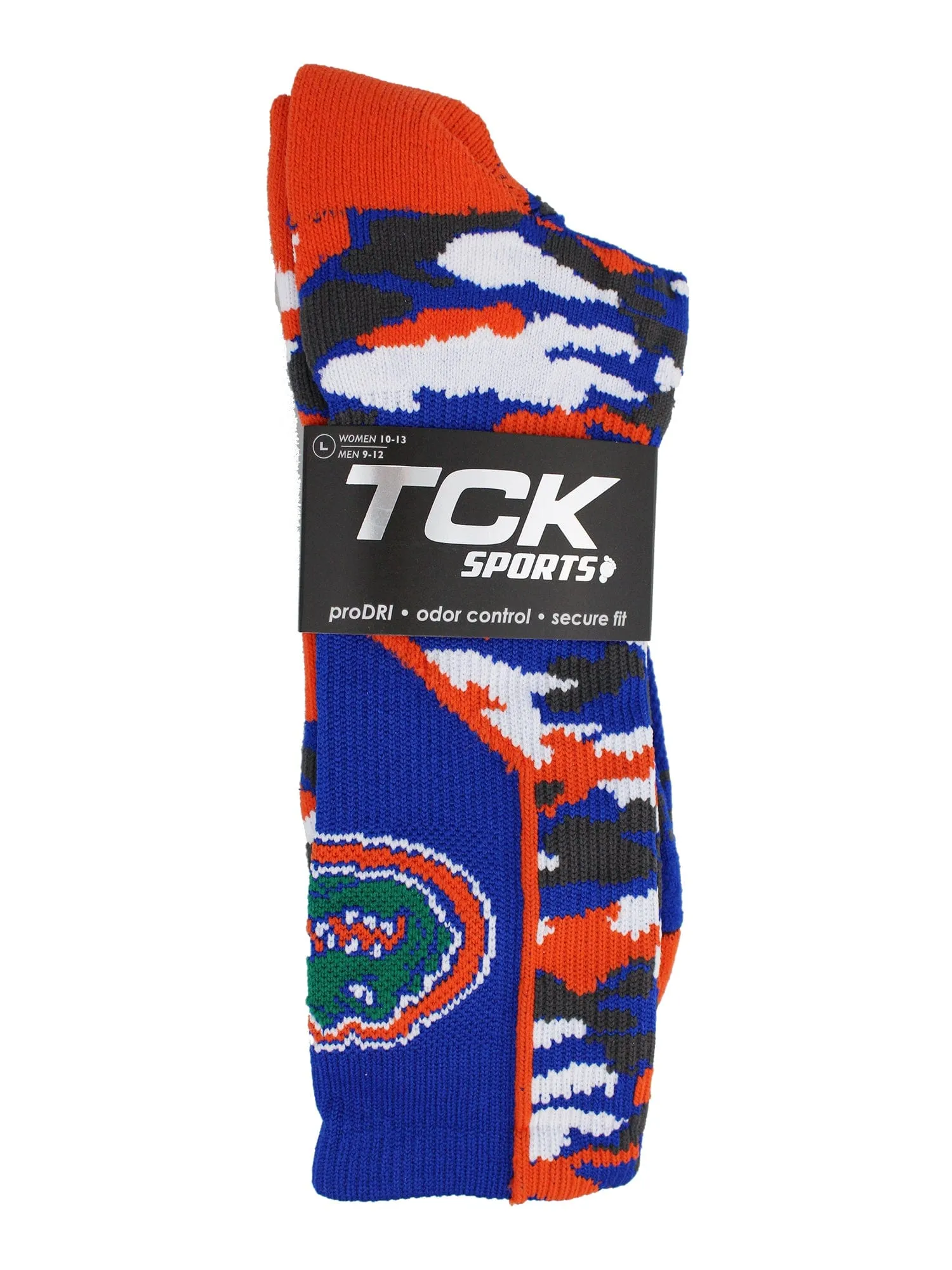 University of Florida Gators Woodland Camo Crew Socks