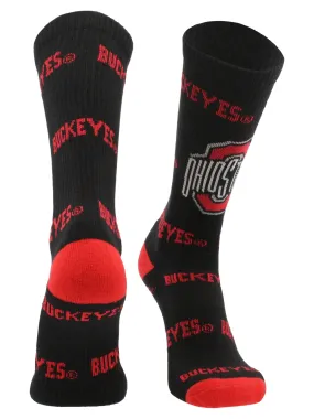 University of Ohio State Buckeyes Mayhem Crew Length