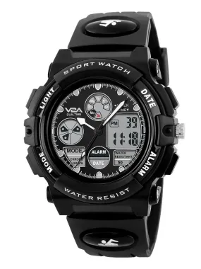 V2A Analog-Digital Boy's Watch (Black Dial)