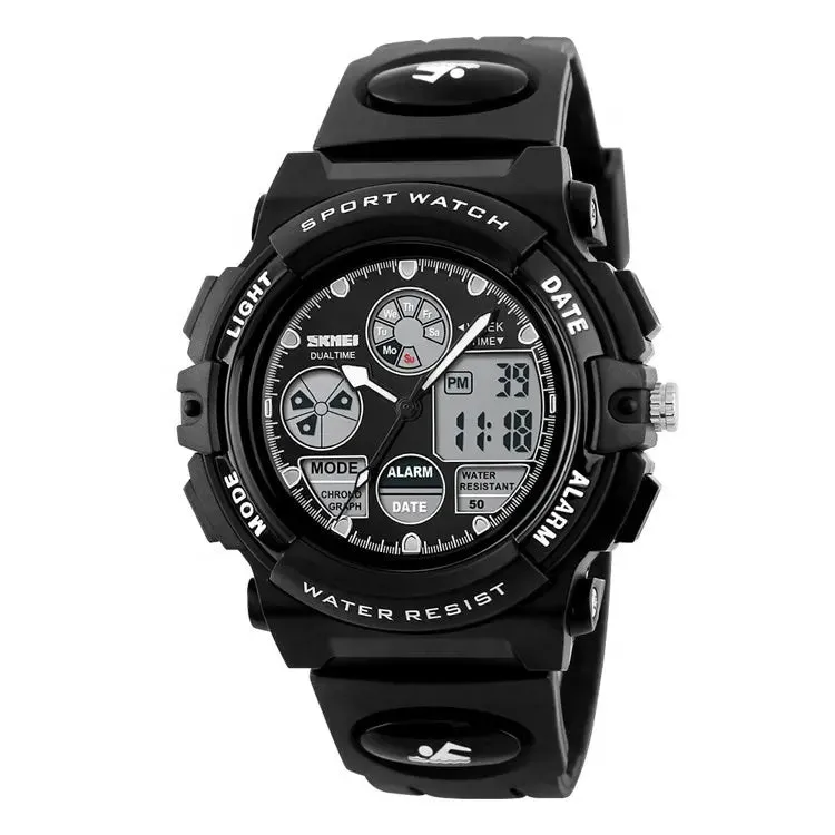 V2A Analog-Digital Boy's Watch (Black Dial)