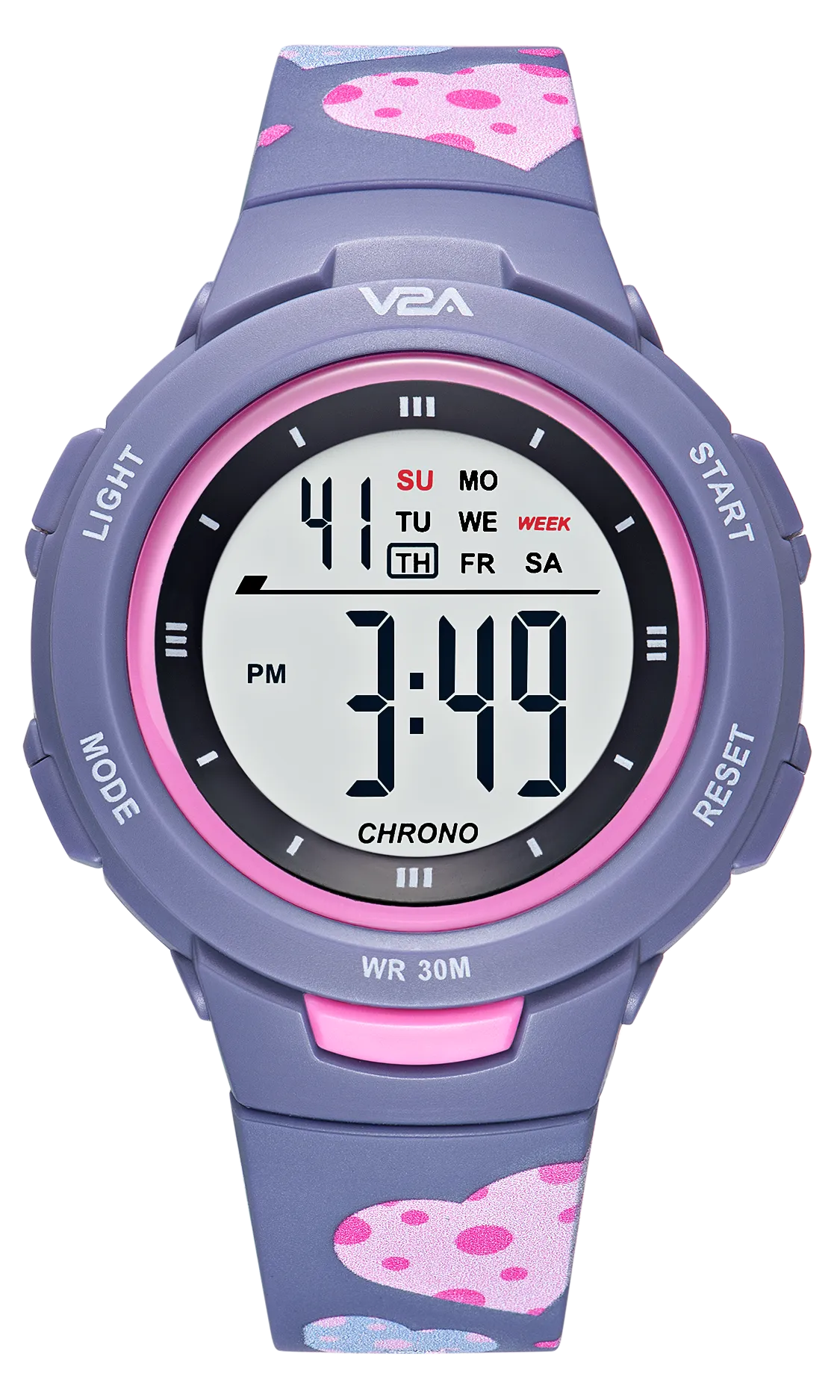 V2A Digital Watch Kids Watch Unisex-Child Between 4 to 13 Years of Age Multi-Functional 30 M Waterproof Digital Sports Watches for Kids | Digital Watch for Kids