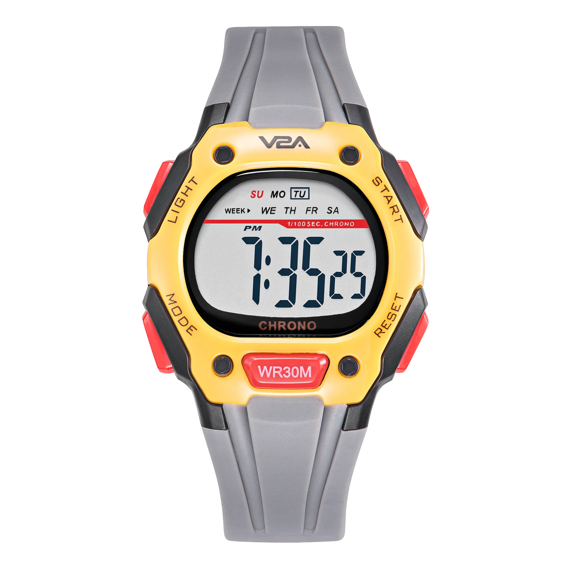 V2A Digital Water Resistant Kids Blue and Orange Sports Watch for Boys | Watch for Kids Boys | Kids Watches for Boys | Watches for Kids boy