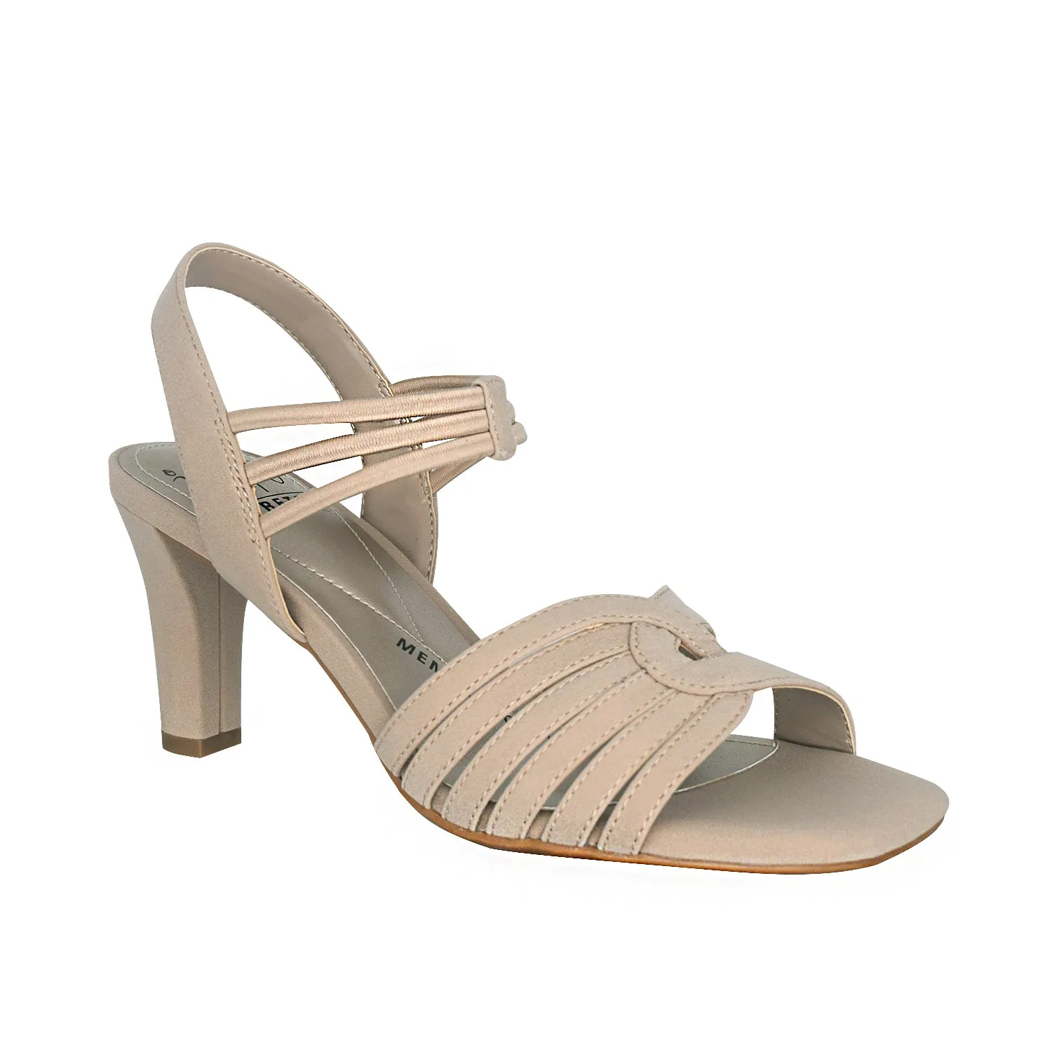 Vimala Stretch Dress Sandal with Memory Foam